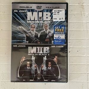 $10 SALE Men In Black & MIB2 DVD Double Feature Movie Night Binge NWT Unopened